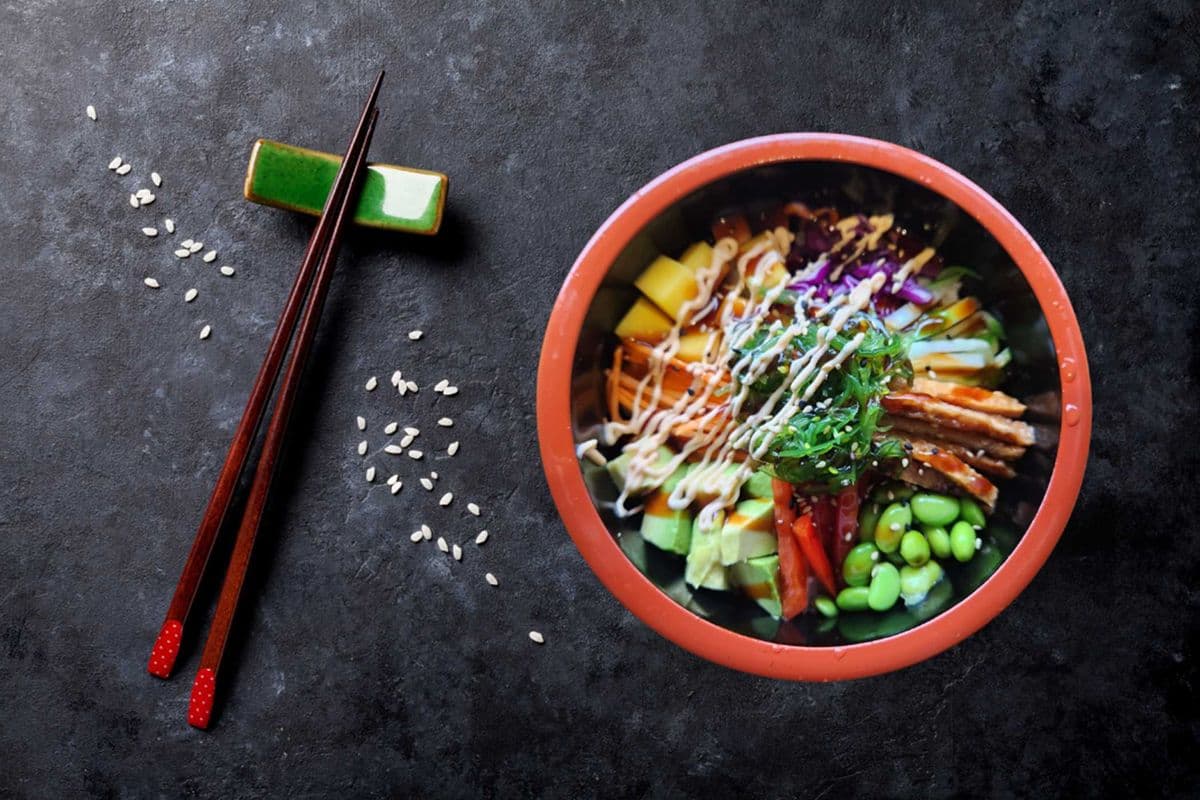 Veg Poke Bowl