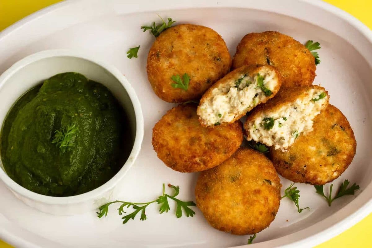 Dahi Kebabs and Fries