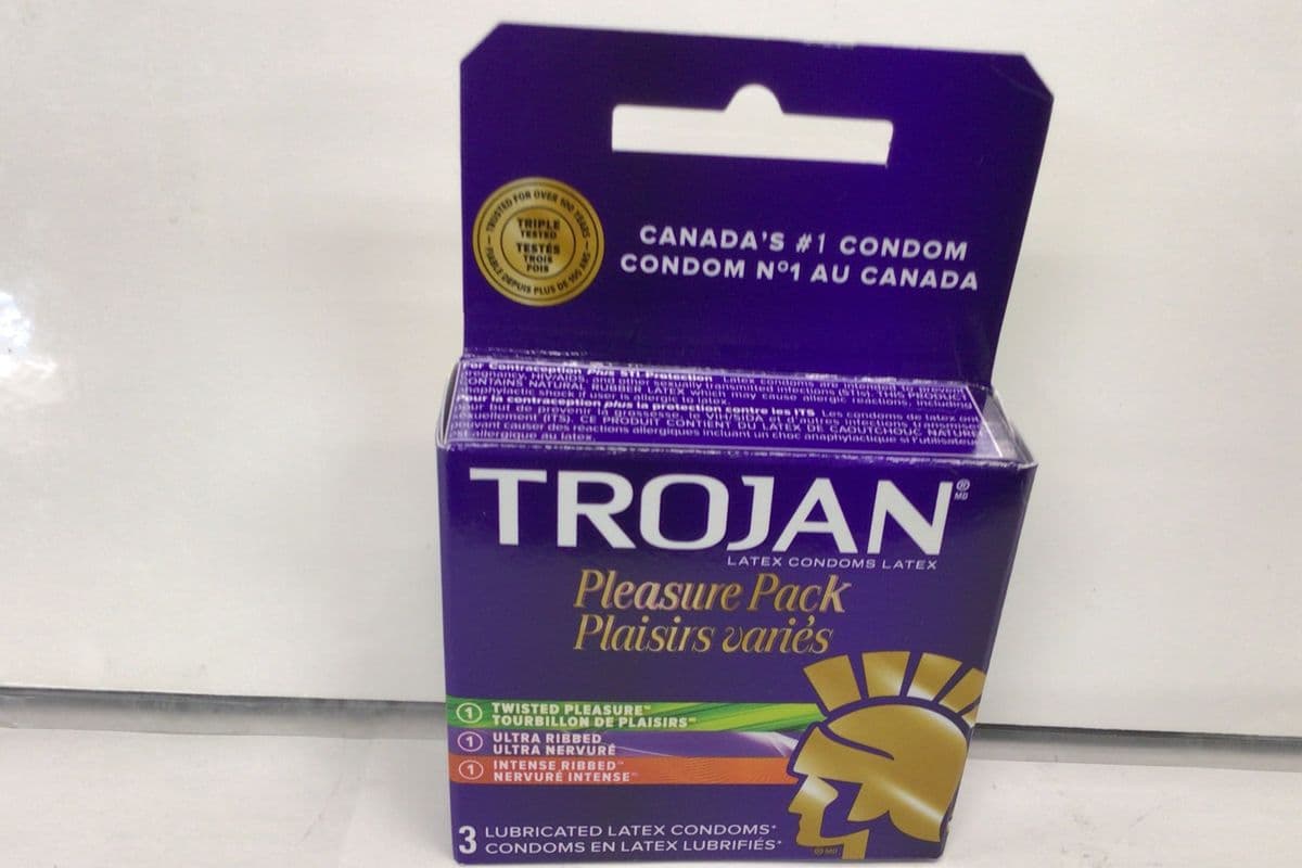 Trojan 3 lubricatel latex condoms