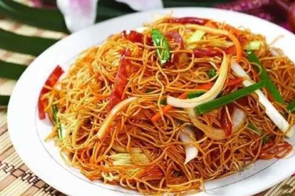 Pad Thaï au poulet et crevettes / Chicken and Shrimp Pad Thai