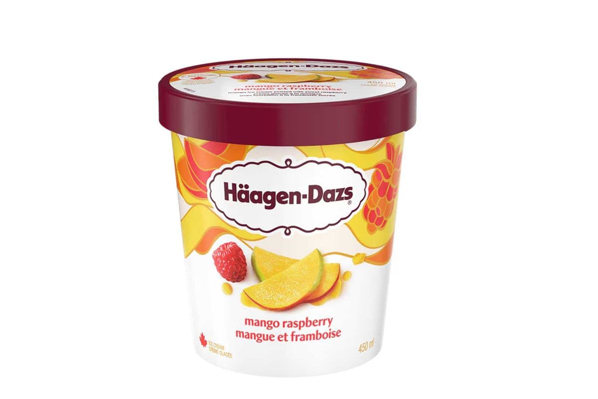 Hägen-Dazs Mango Raspberry (450 ml)