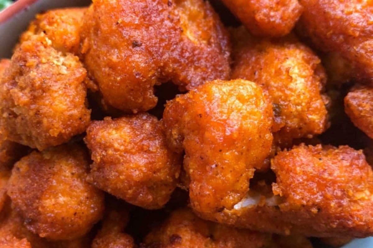 Buffalo Cauliflower Bites