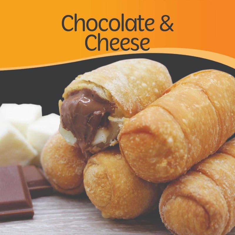 Chocolate & Cheese Tequeños (4 pcs)