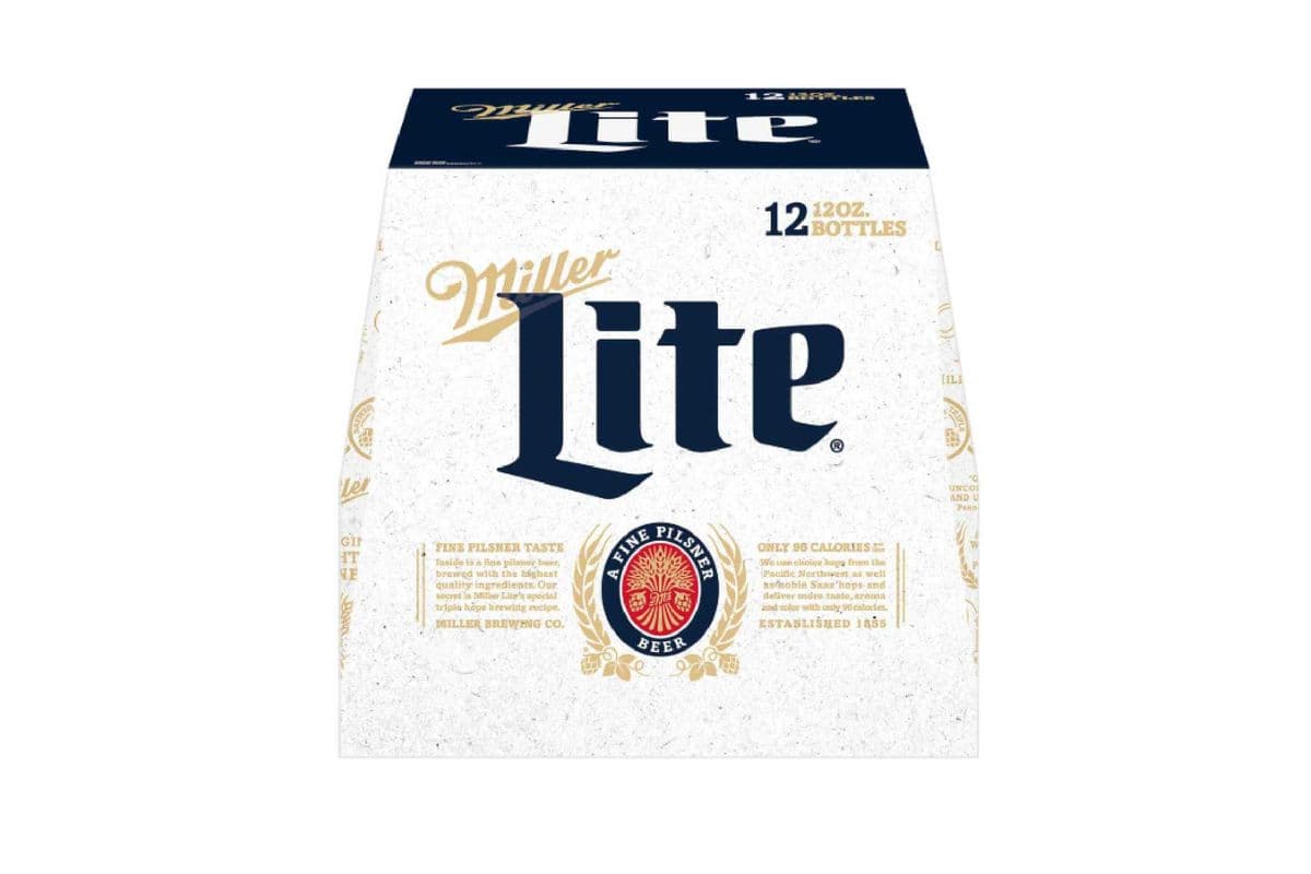 Miller Lite (12 x 341 ml Bottles)