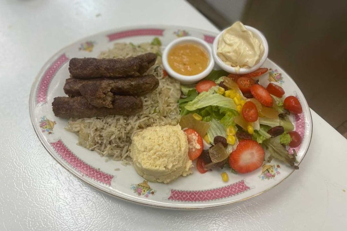 Beef Kabab Platter