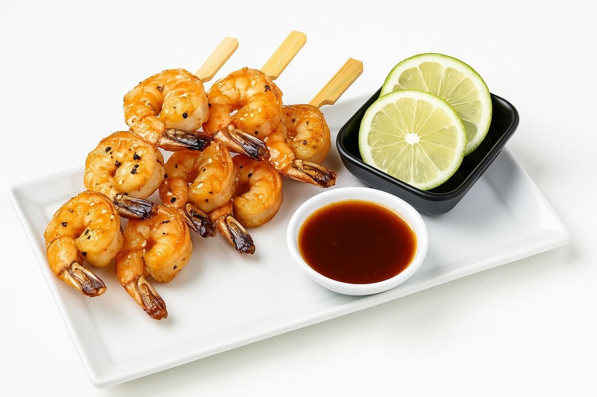 E-5 Grilled Shrimp Brochettes (3) / E-5 Brochettes de crevettes grillées (3)