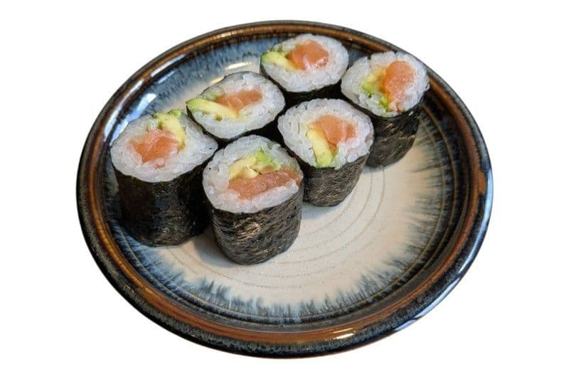 Avocado Salmon Maki [6pc]