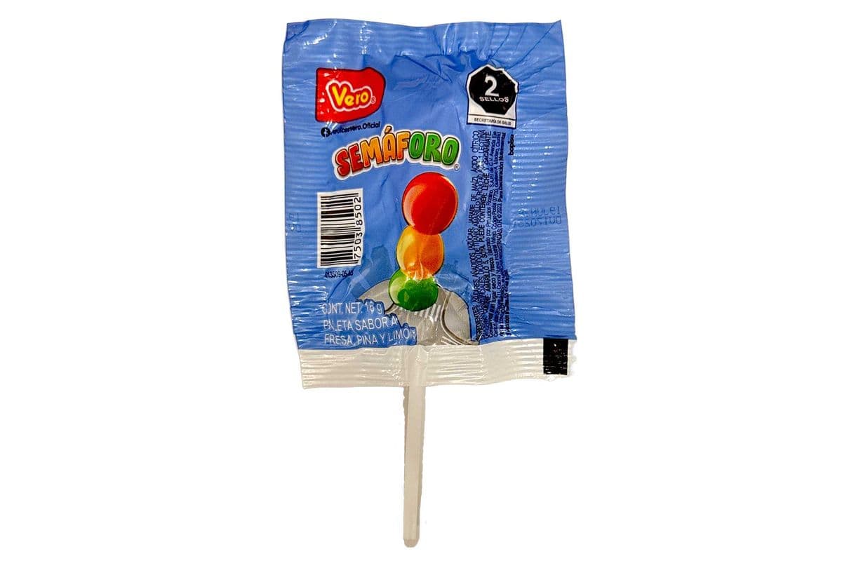 Lollipop Semáforo Vero (16g)