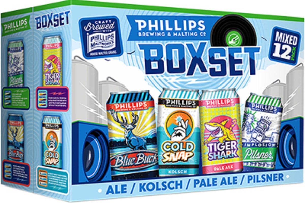 Phillips Box Set Mixed Pack, 12 PK (12 x 355 ml Cans)