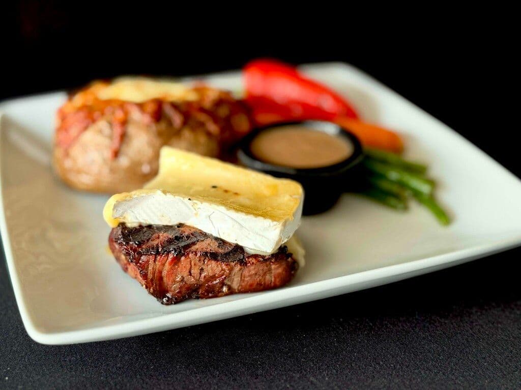 Filet mignon brie fondant