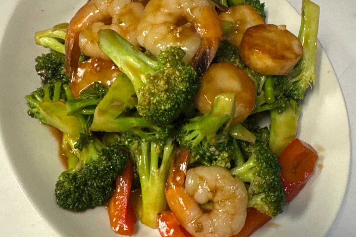 Prawns,Scallops &Broccoli