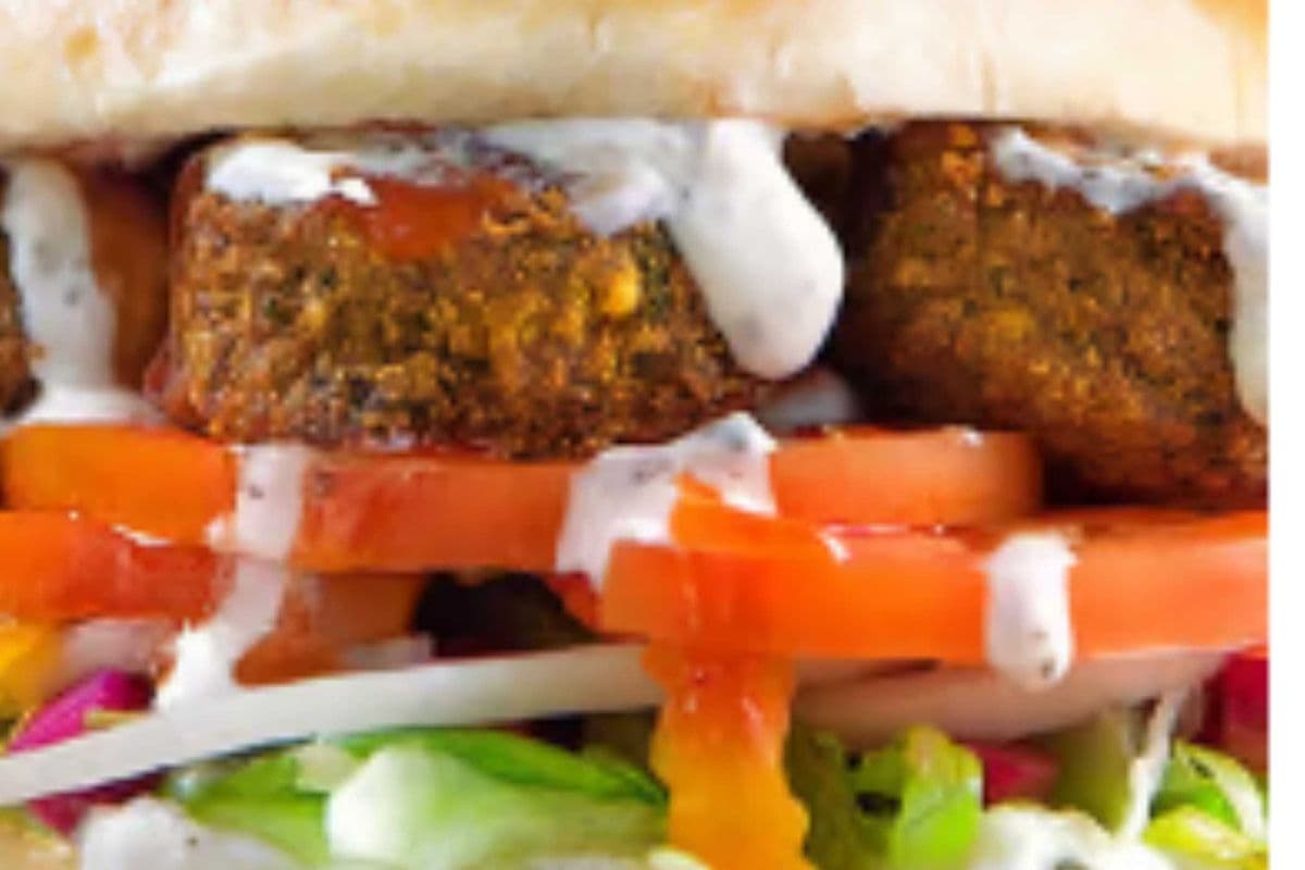 Falafel Burger Combo