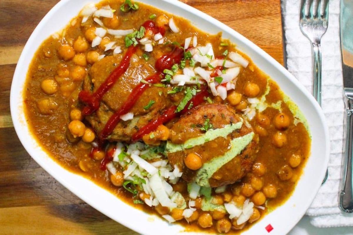 Aloo Tikki Chana