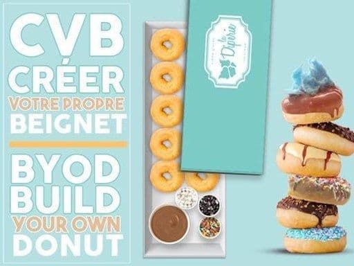 Create your own donuts / Créez vos propres beignes