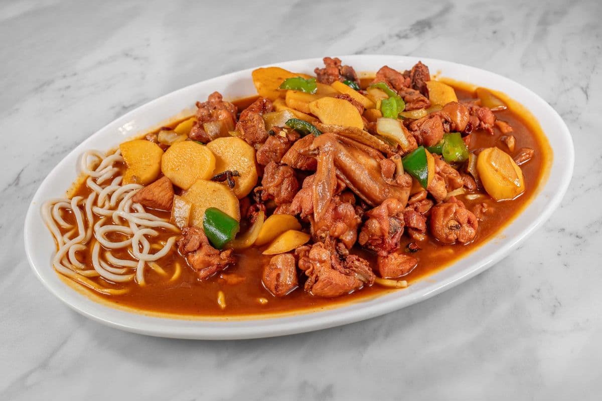 J01 Jiang Hu Braised Spicy Chicken大盘鸡
