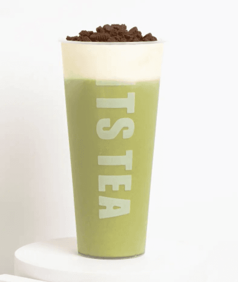 Oreo Matcha Milk Tea with Cheese Foam 奥利奥芝士抹茶
