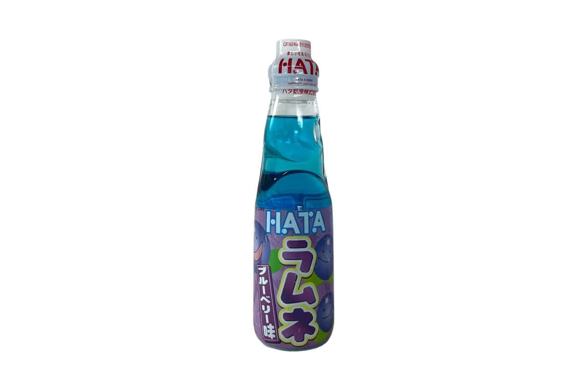 Hata Kosen Ramune - Blueberry (200 ml) (74 Cal)