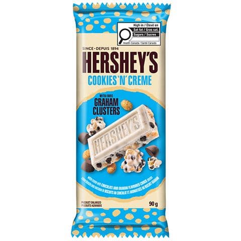 Hersheys Cookies n Cream Graham Clusters 90g