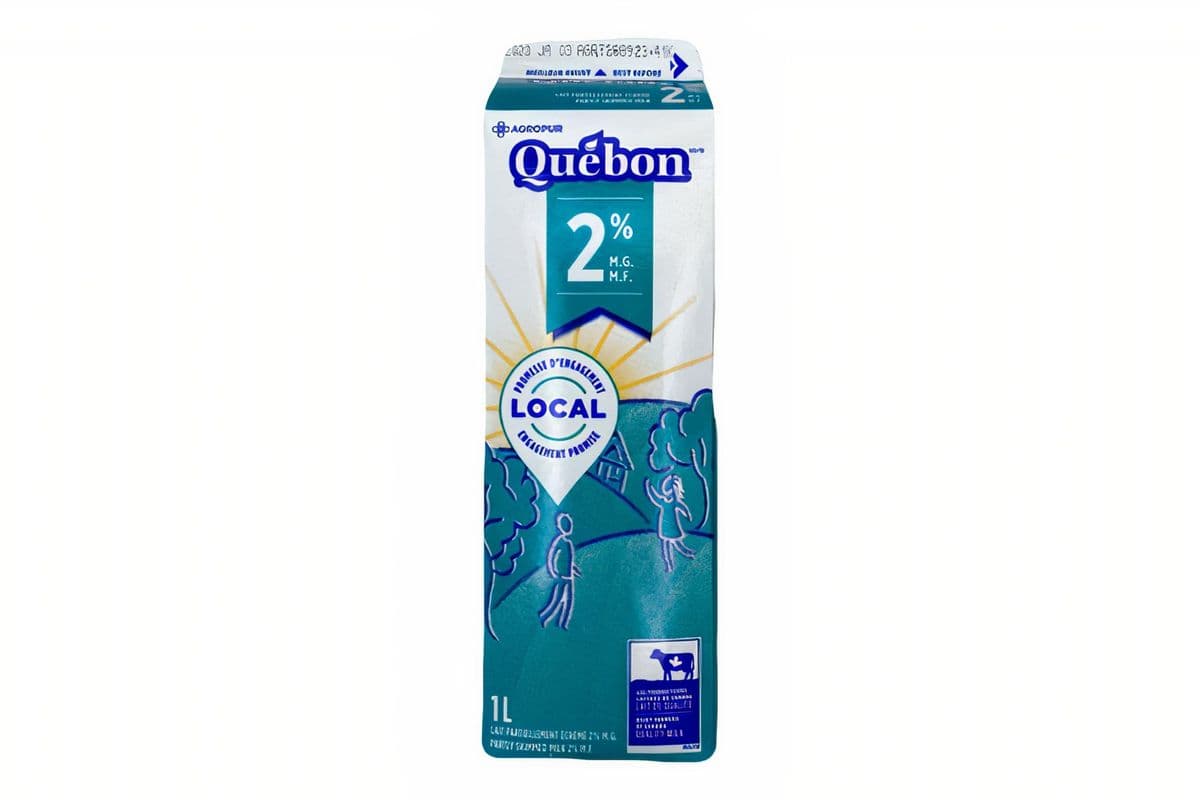 Quebon lait 2%