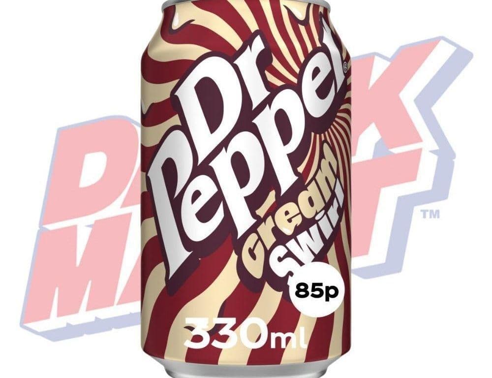 Dr Pepper Cream Swirl (UK) - 330ml