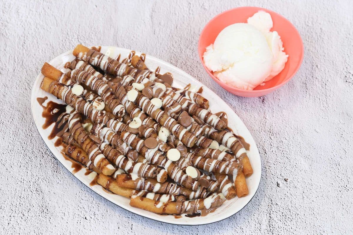 Belgian Trio Funnel Fries