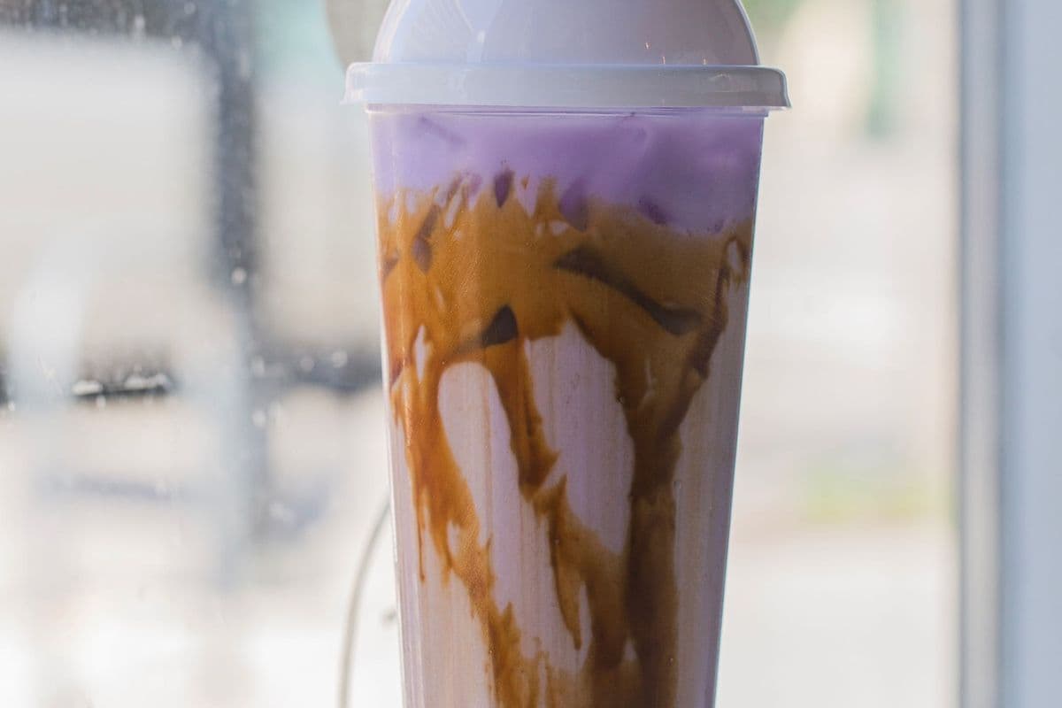 Brown Sugar Taro Dirty Milk