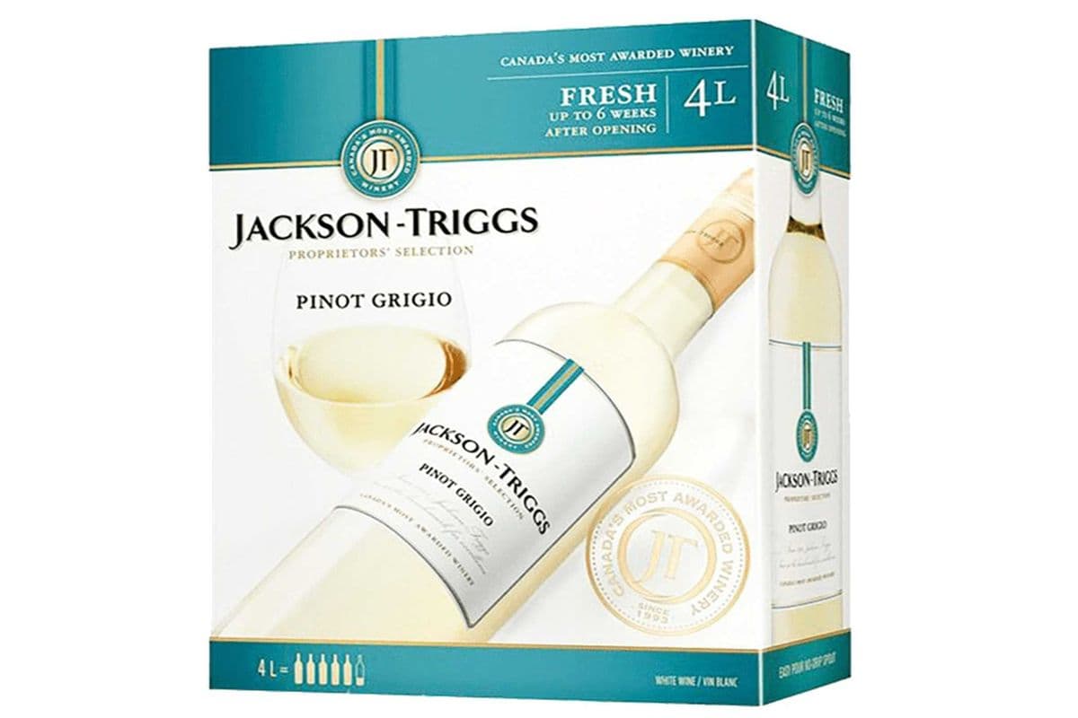 Jackson Triggs Pinot Grigio 4L (1 x 4000ML)