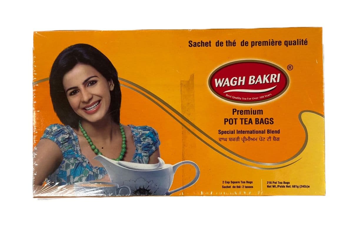 Wagh Bakri Premium Pot Tea (216 Bags) (681g)