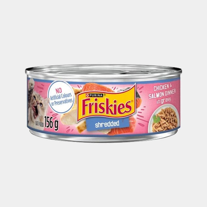 Friskies Shredded Chicken & Salmon