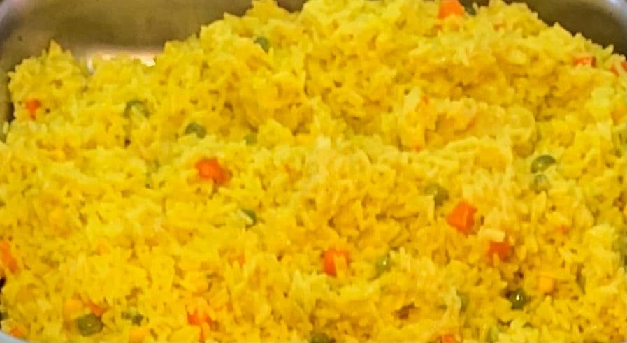 Rice with Peas and Carrots