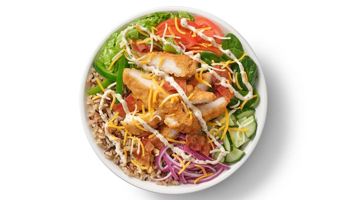 Crispy Chicken Bacon & Peppercorn Ranch (Rice Bowl)