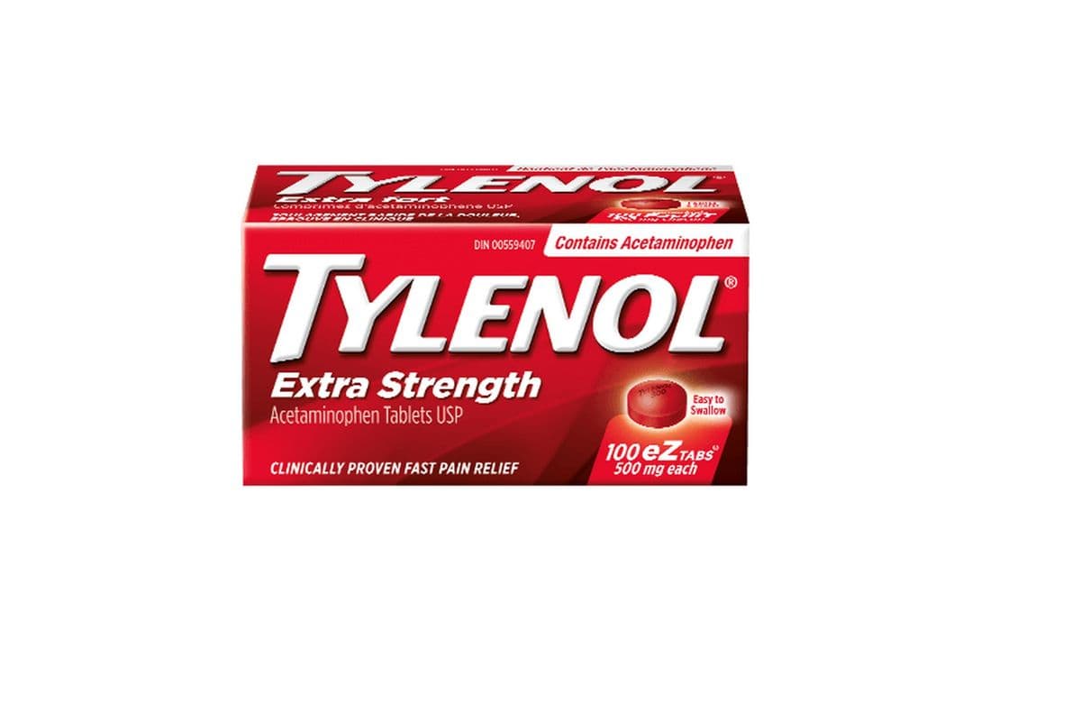 Tylenol Extra Strength 500 mg EZ Tablet (100 ct)