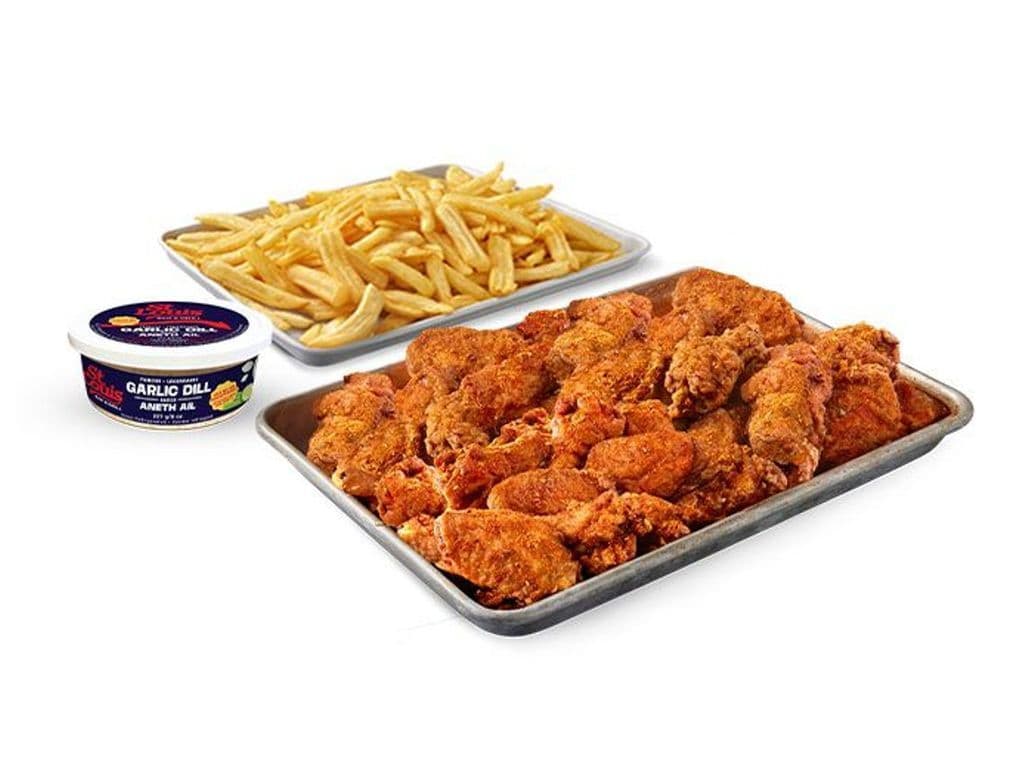 World Famous Dusted Wings Platter - 40 Pcs
