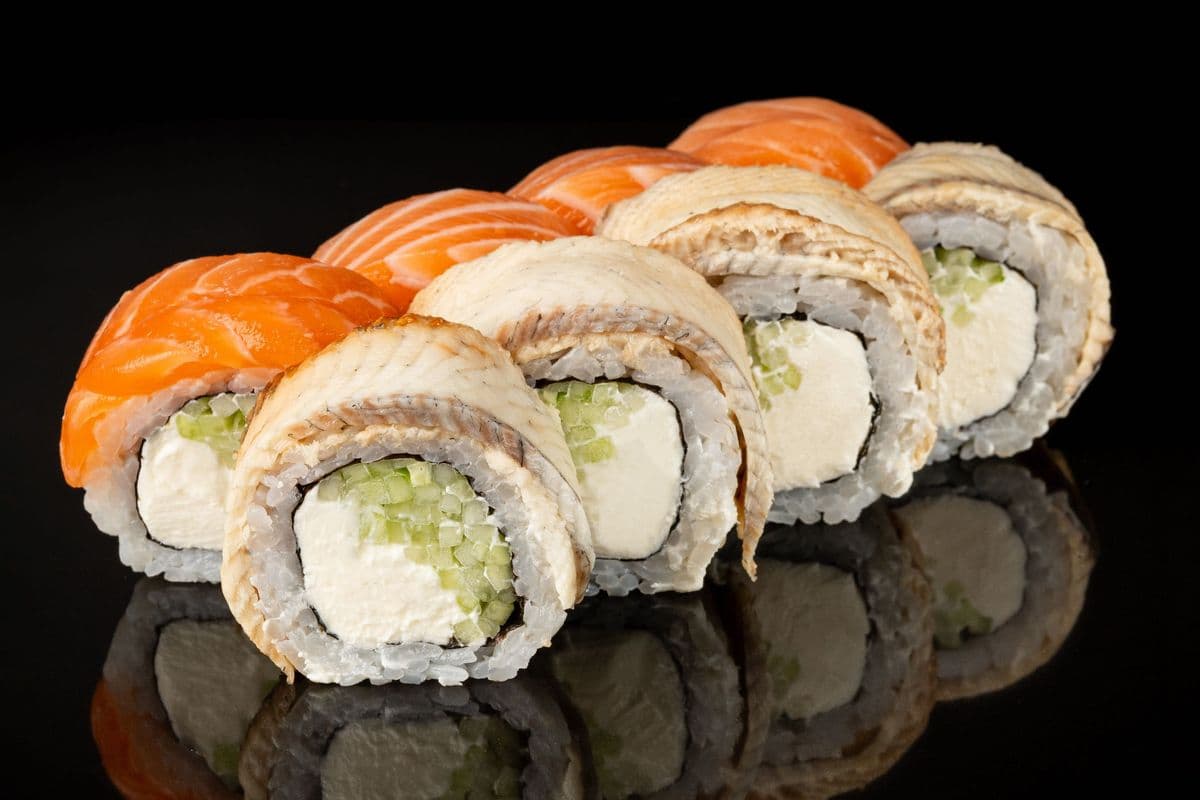Philadelphia Mix with Salmon and Eel