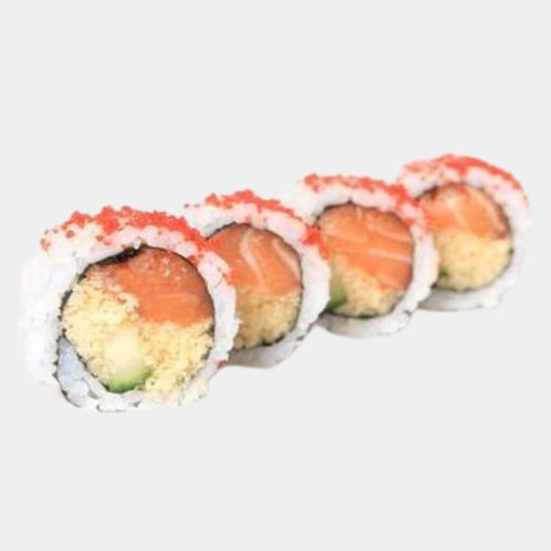 Rouleau de maki au saumon épicé / Spicy Salmon Maki Roll