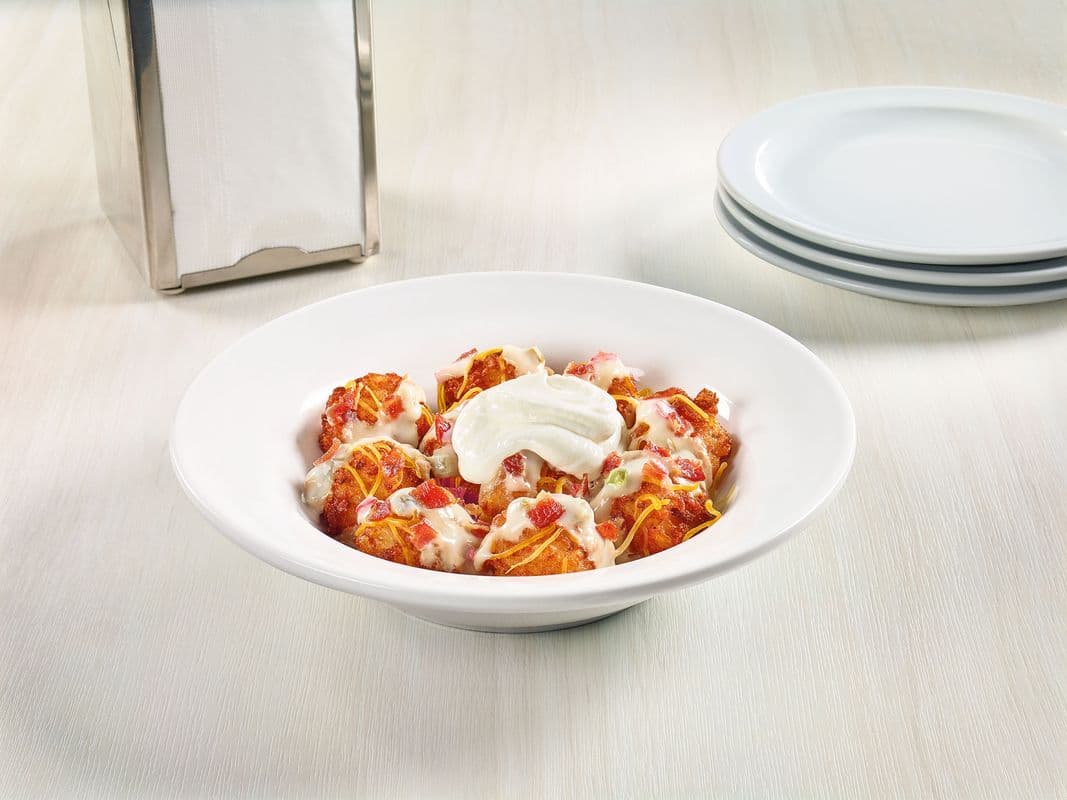 Loaded Bacon Cheddar Tots (10 pcs)