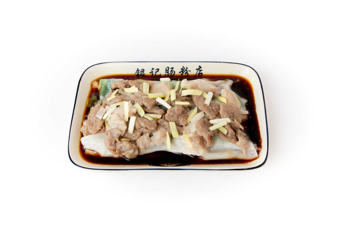 R05. Pork and Beef with Chives Rice Roll