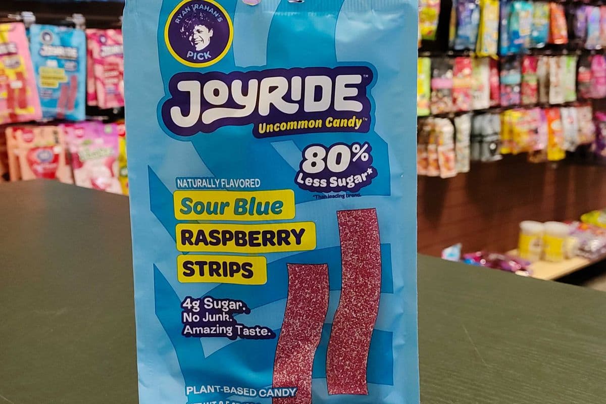Joyride Sour Blue Raspberry Strips (99 g) (99g)