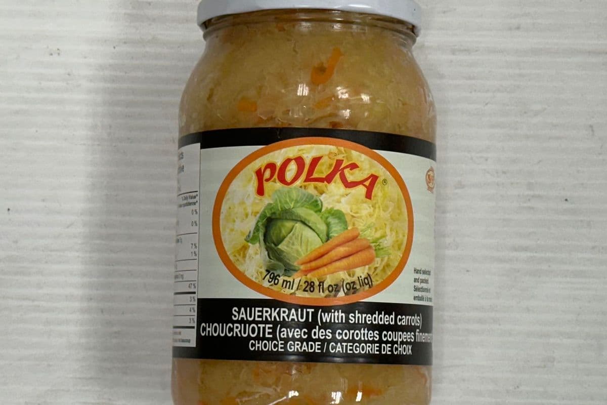 Polka Sauerkraut (with Shredded Carrots) (796ml)