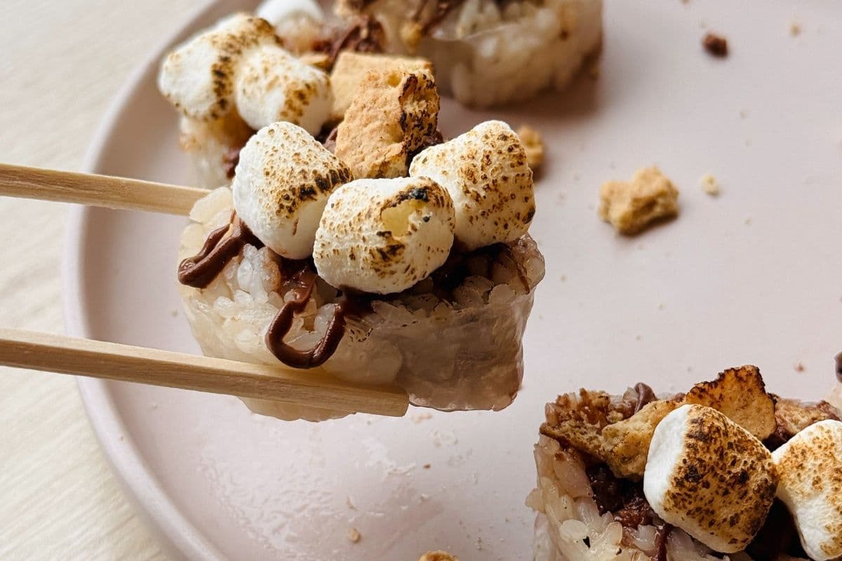 Maki dessert s'mores