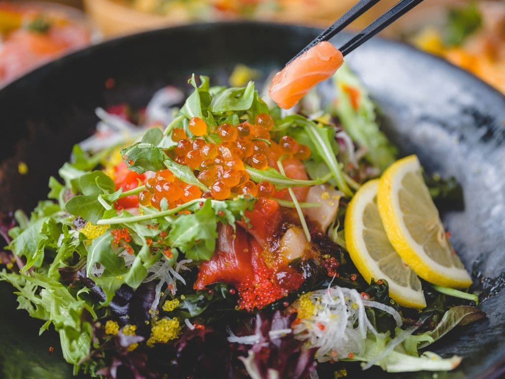 Sashimi Salad