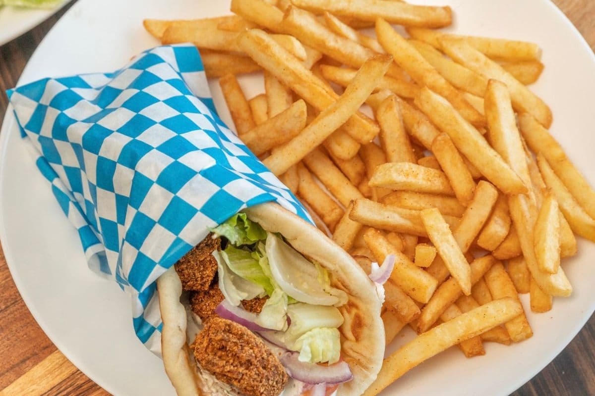 Falafel On A Pita