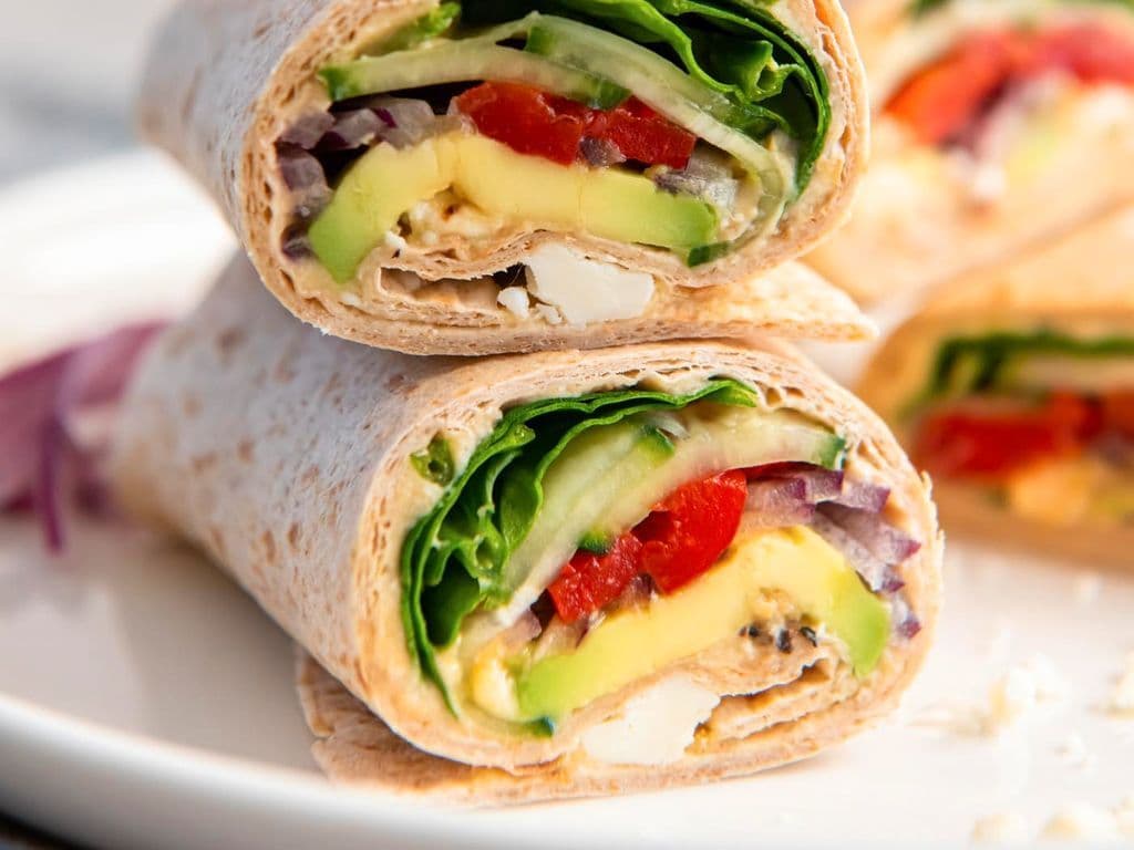 Vegan Garden Veggie Wrap