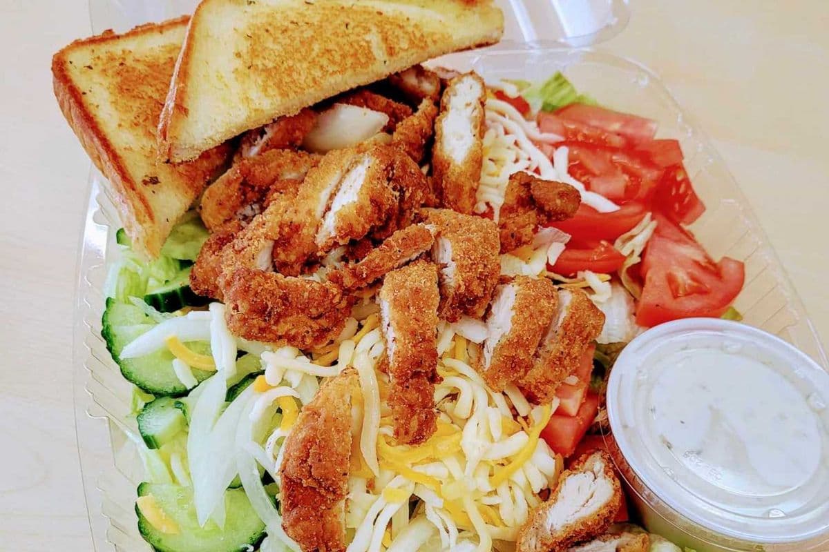 Crispy Chicken Salad