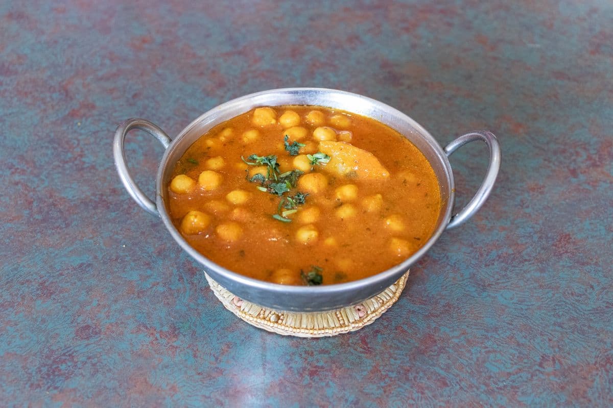 2. Chick Peas Pindi Style