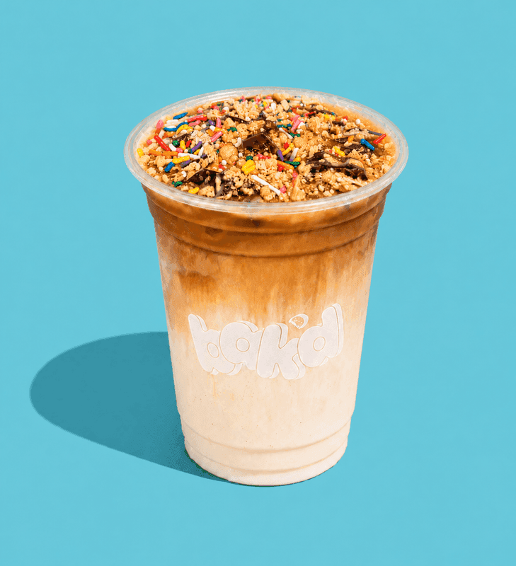 Iced Bak'd Cookie Latte