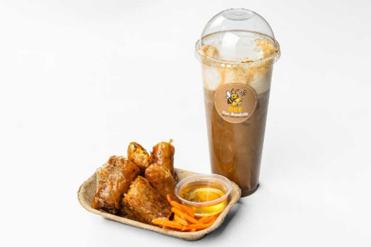 Combo 4 with Weasel Coffee(Kopi Luwak) and 2 spring rolls