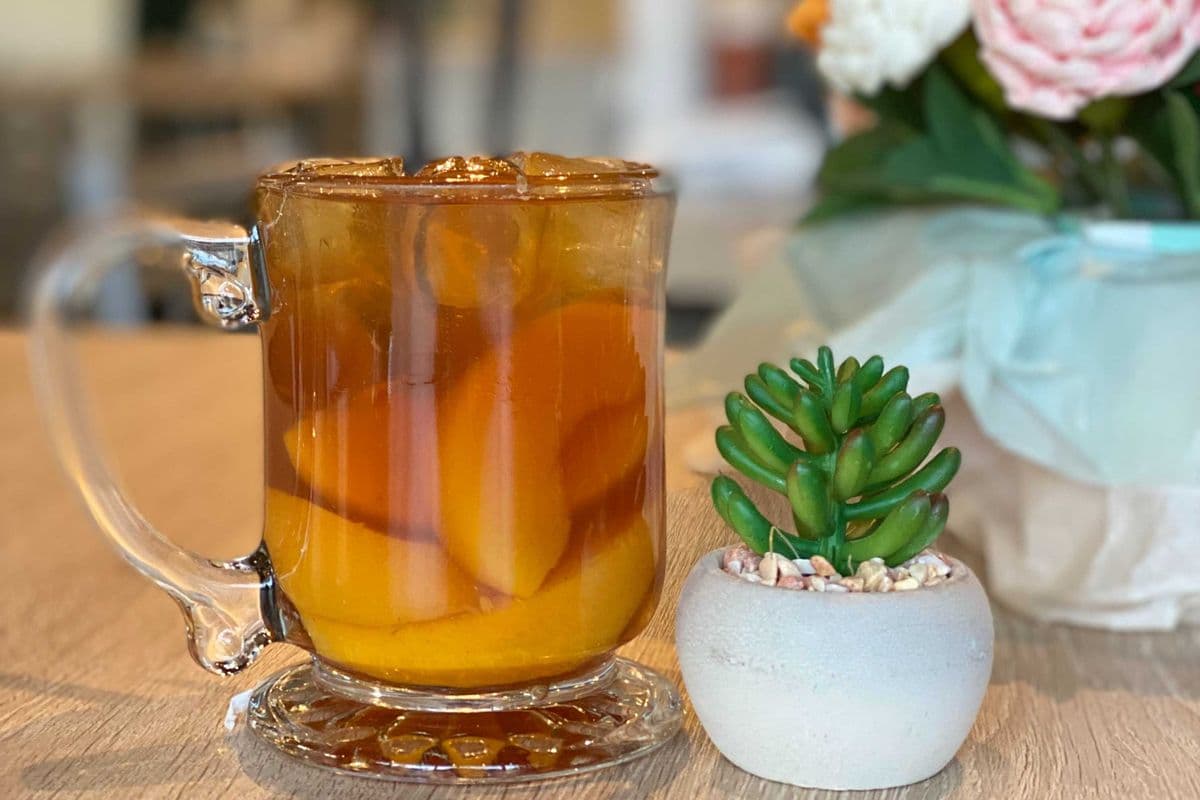 90. FRESH PEACH-OOLONG TEA