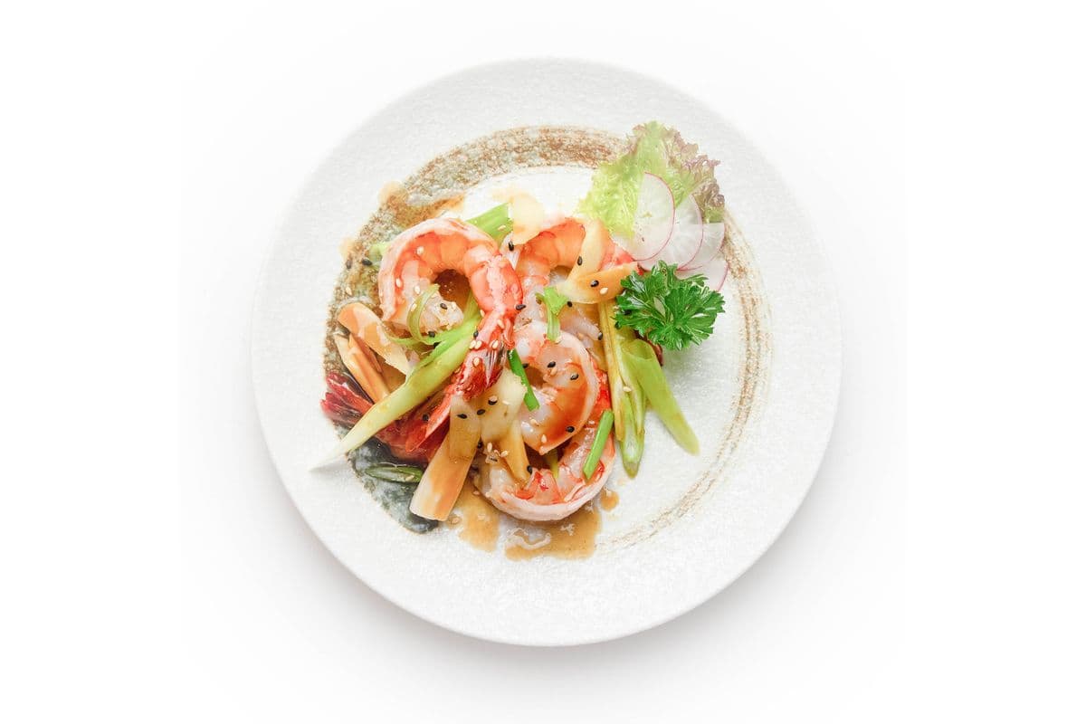 A19. Stir-Fried Tiger Shrimp