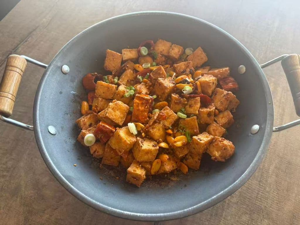 Crispy Pepper Tofu
